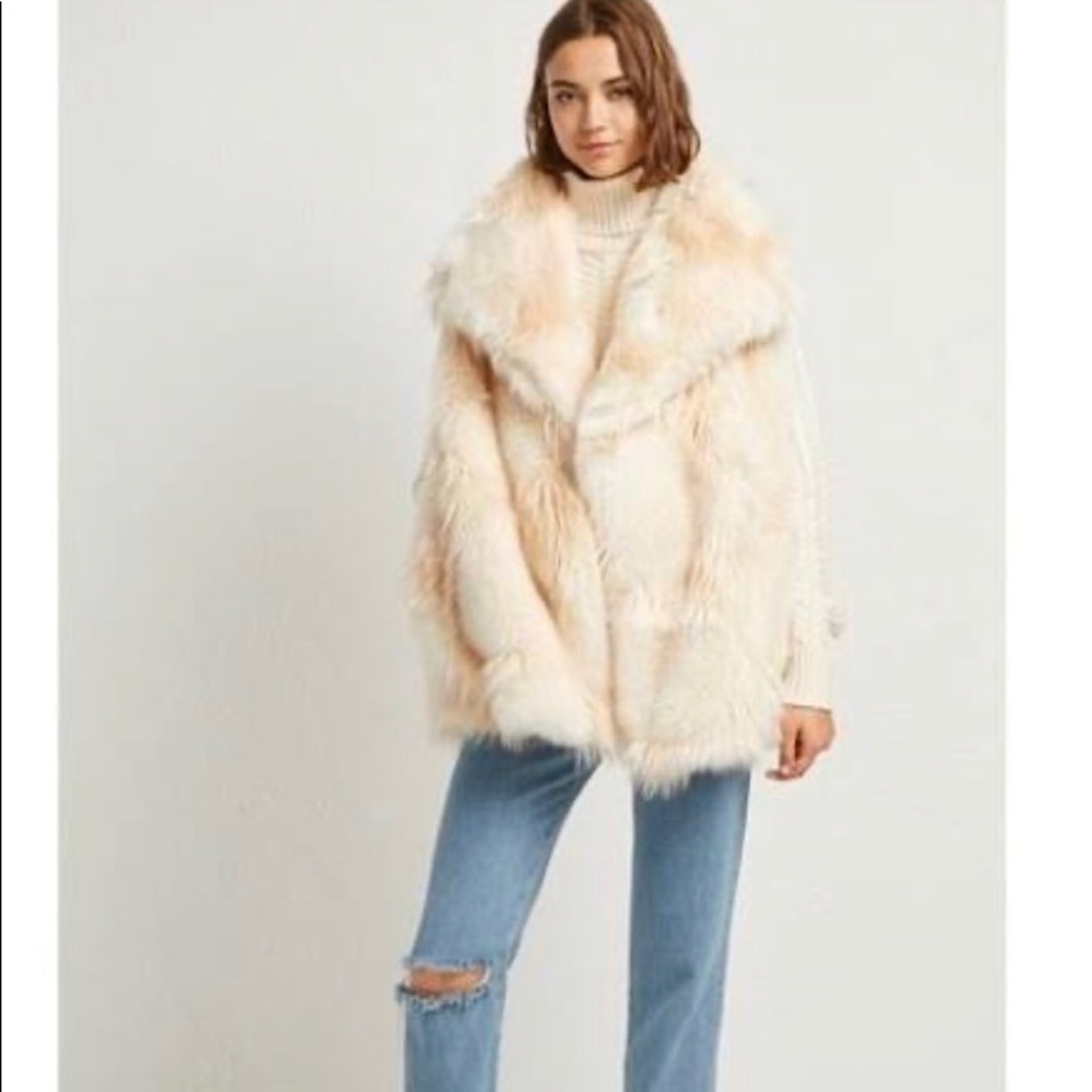 French Connection Marion Faux Fur Wrap Gilet Vest